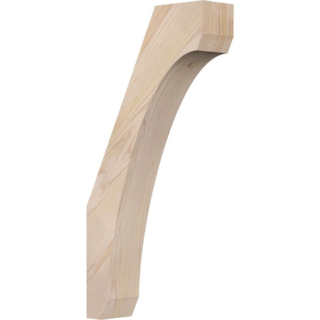 Ekena Millwork 3 1/2"W x 12"D x 24"H Legacy Smooth Knee Brace, Douglas Fir BRC04X12X24LEC00SDF